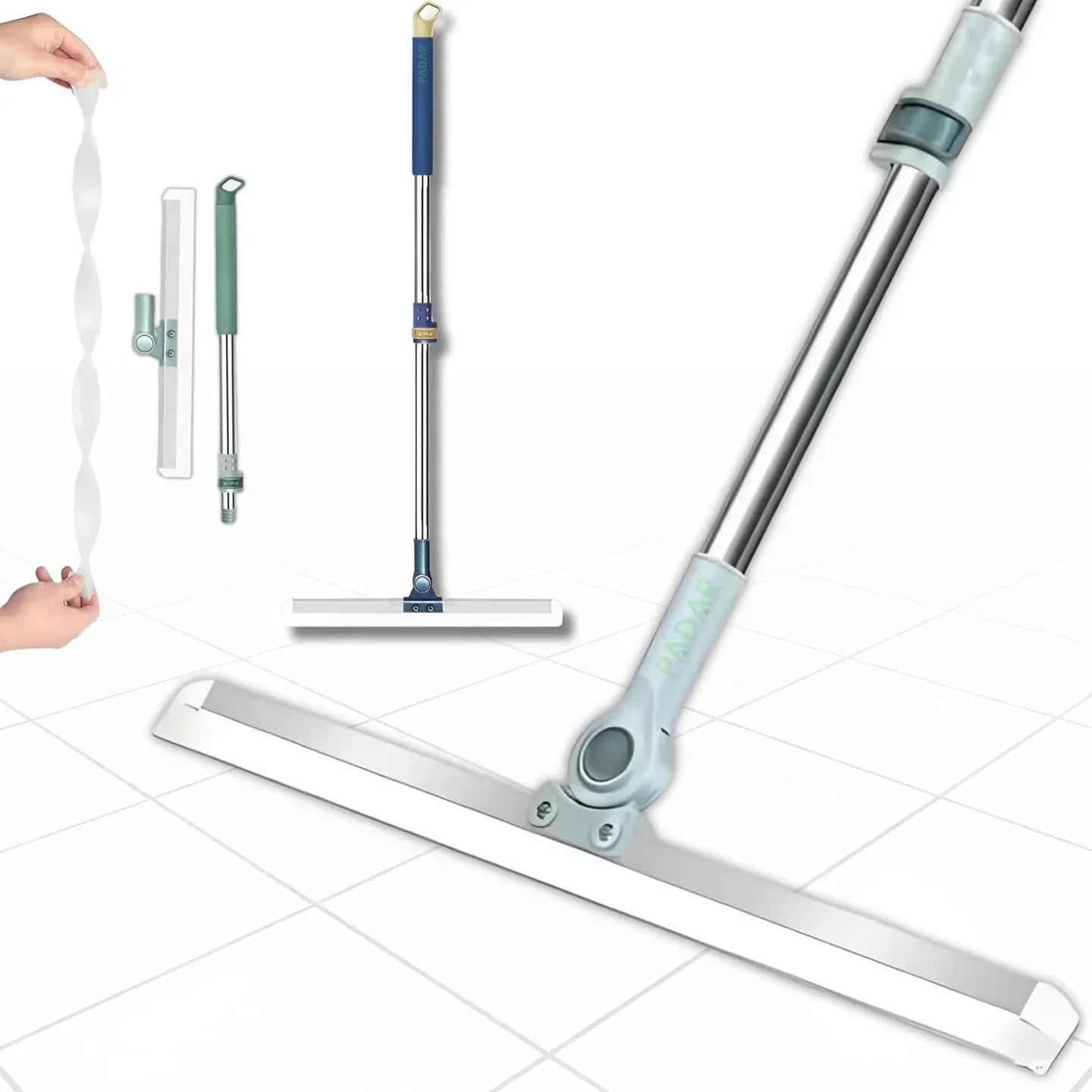 FlexiWipe Multipurpose Wiper | Adjustable Silicon Blade | 180° Rotating Head