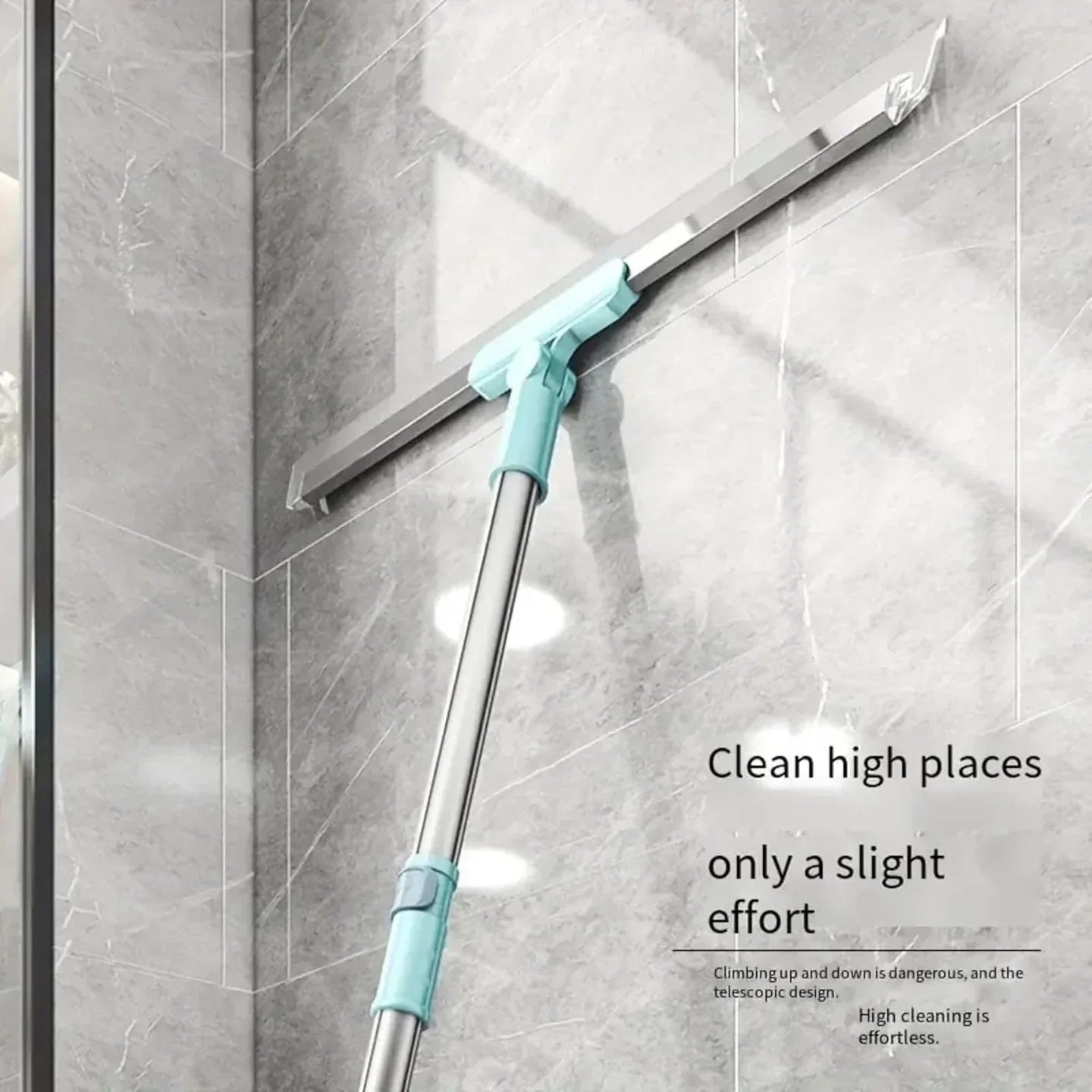 FlexiWipe Multipurpose Wiper | Adjustable Silicon Blade | 180° Rotating Head