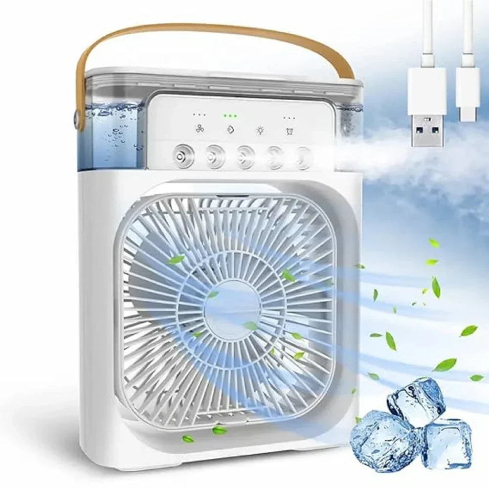 Portable Mini Air Cooler with spray