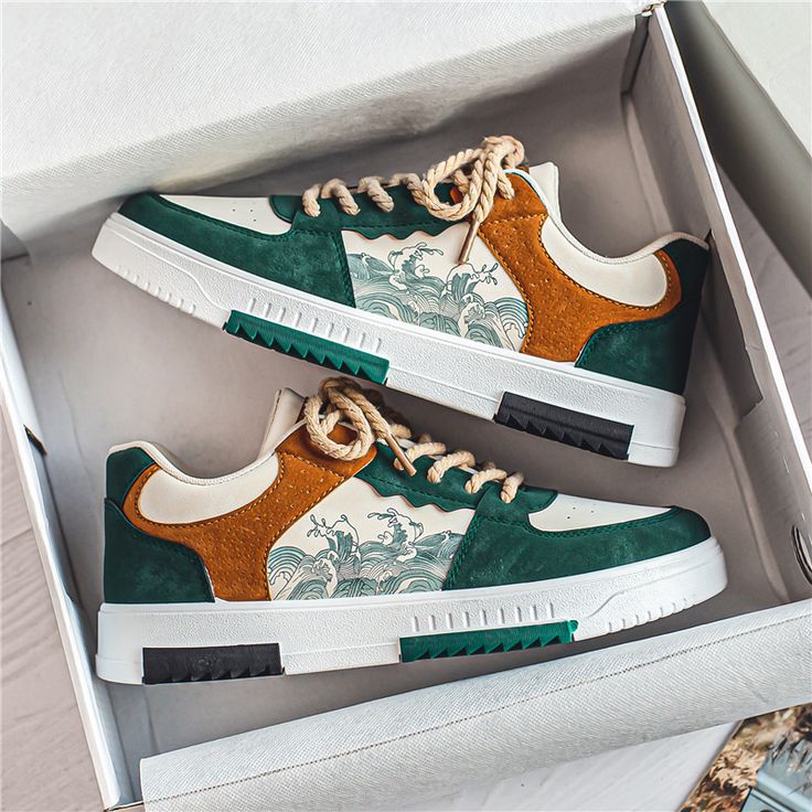 New Men's Stylish Casual Sports Flat Sneakers