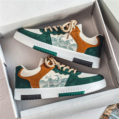 New Men's Stylish Casual Sports Flat Sneakers